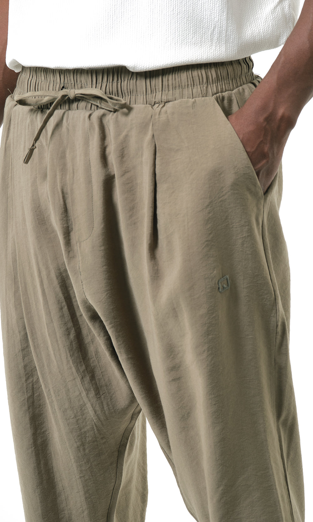 QTS1010 Classik Court Tencel en kaki