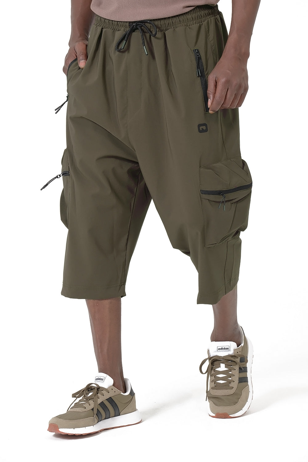 Pantalon cargo QTS2004 Trail en kaki foncé