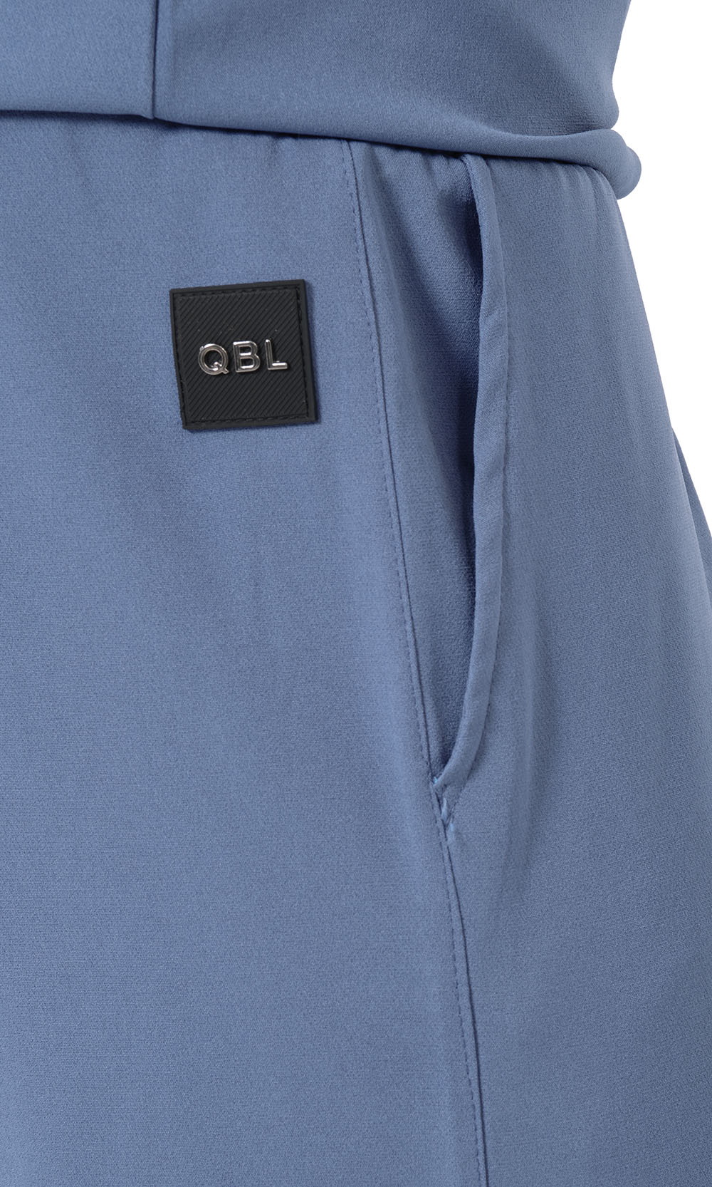 Ensemble Qamis court QTE2001 Silent couleur Indigo