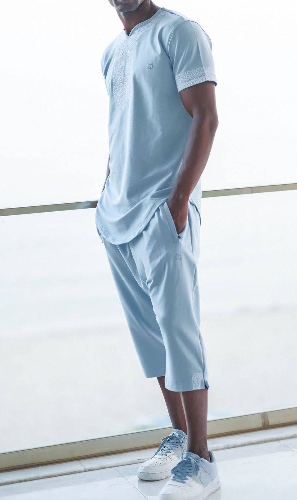 QL Etniz Set AWQAS in Sky Blue