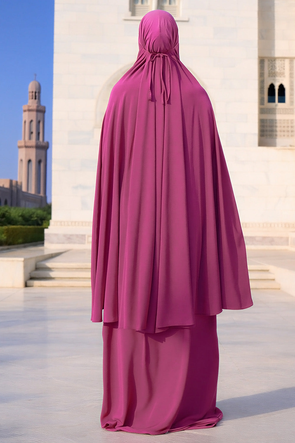 Ensemble de prière SB Jersey avec sac de transport ES007 couleur baie