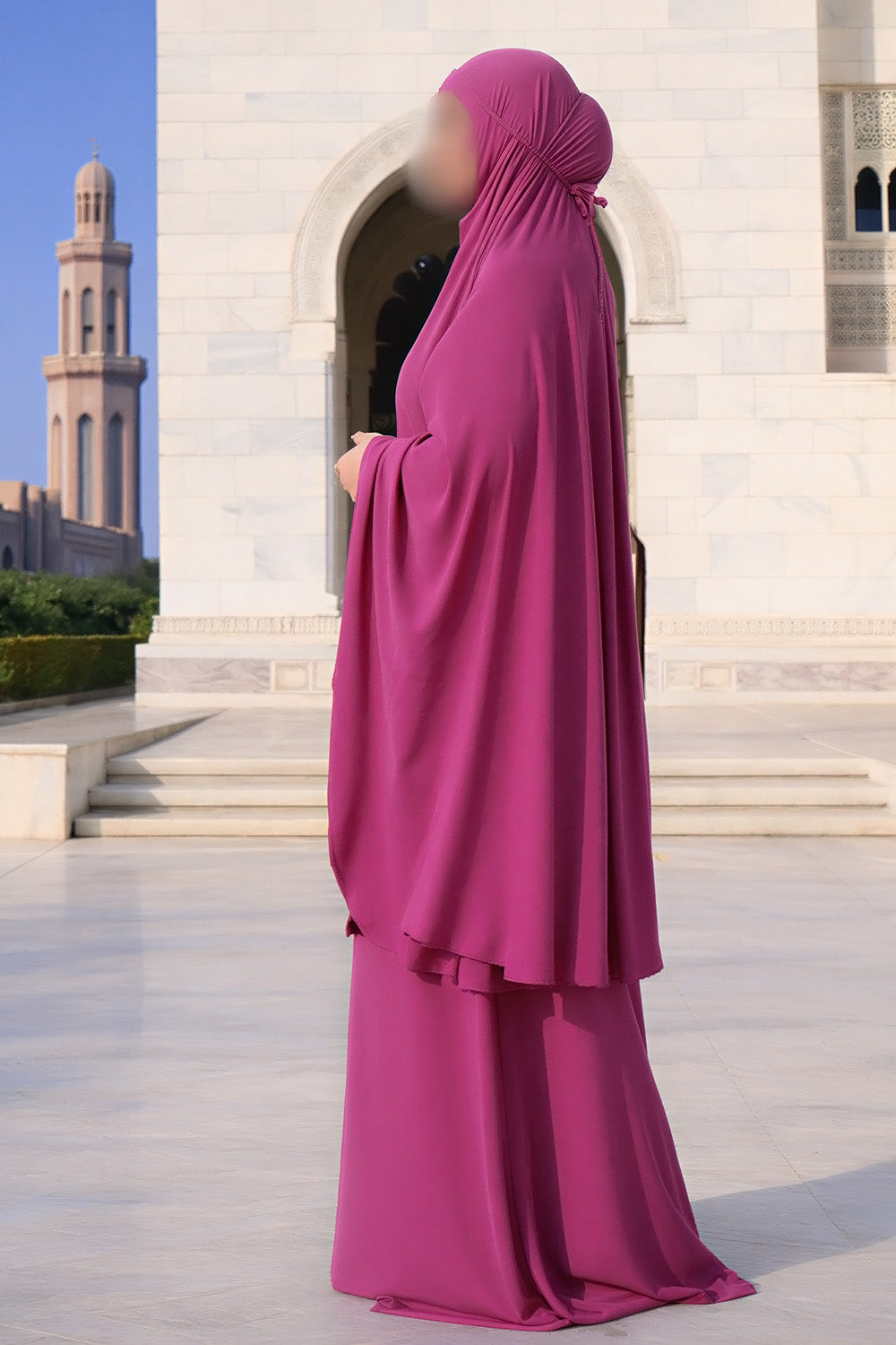 Ensemble de prière SB Jersey avec sac de transport ES007 couleur baie