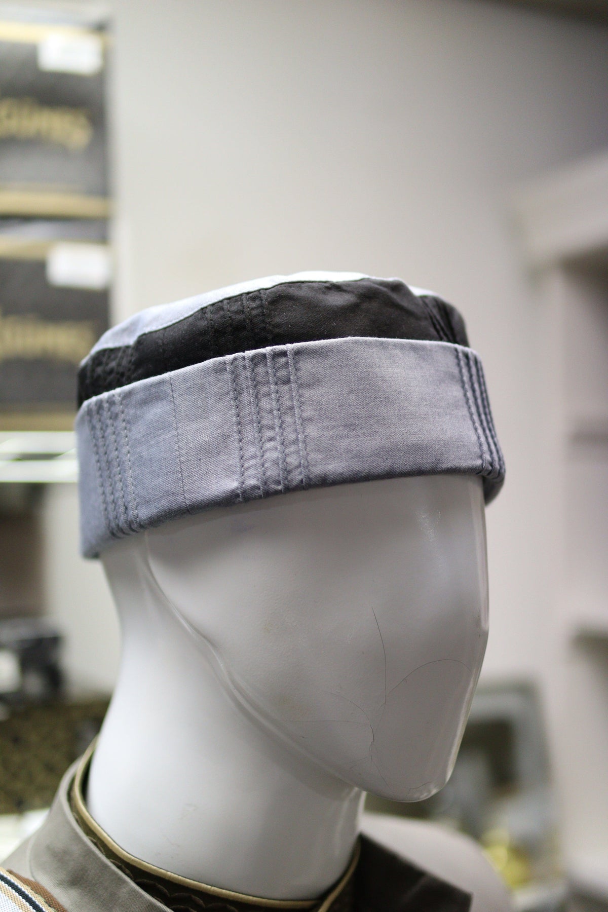 Folded Kufi Two Tone