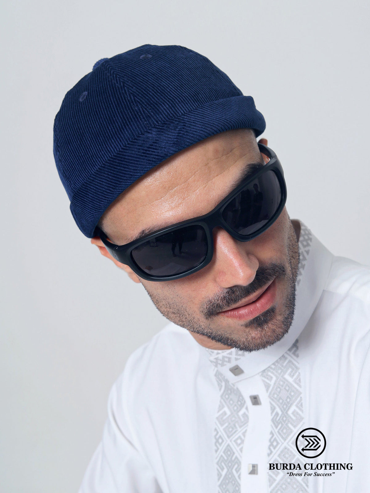 Corduroy Brimless Hat