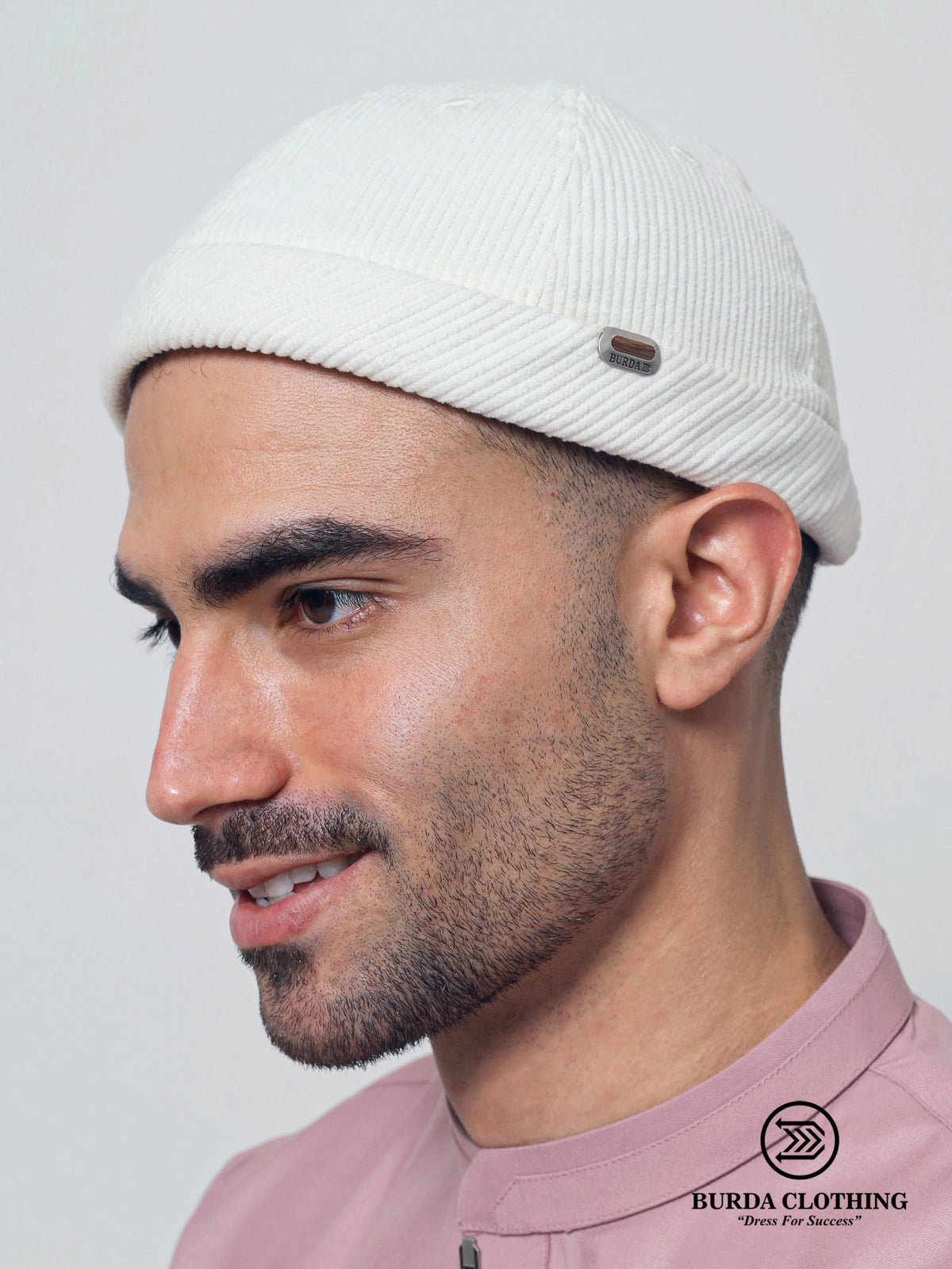 Corduroy Brimless Hat