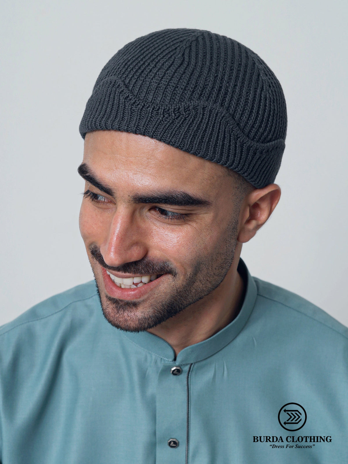 Dark Gray Sailor Beanie