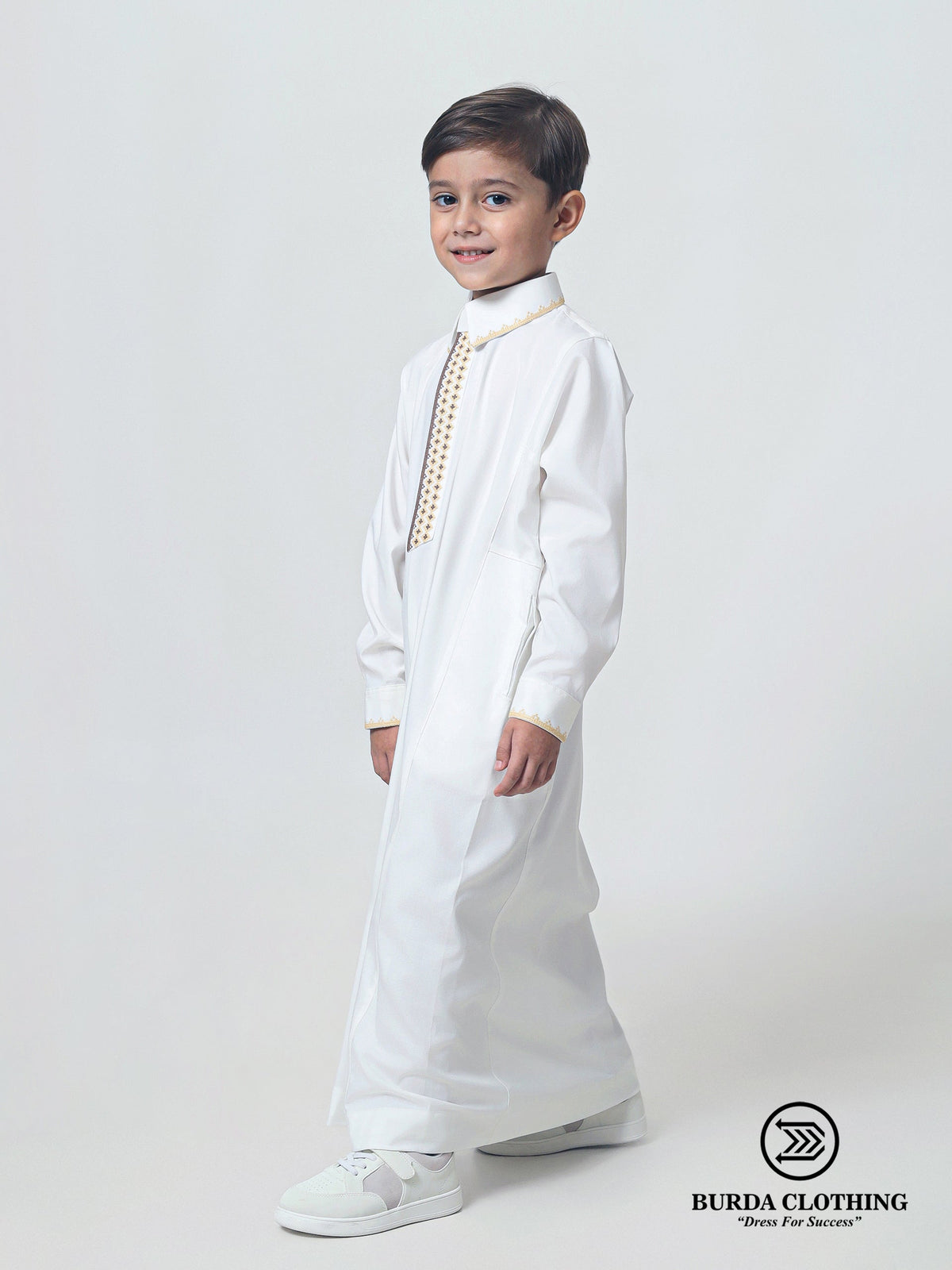 Kids Thobe 302 Off White