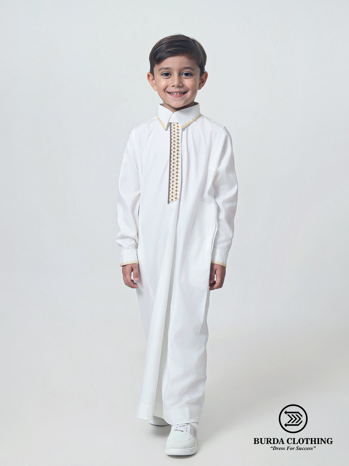 Kids Thobe 302 Off White
