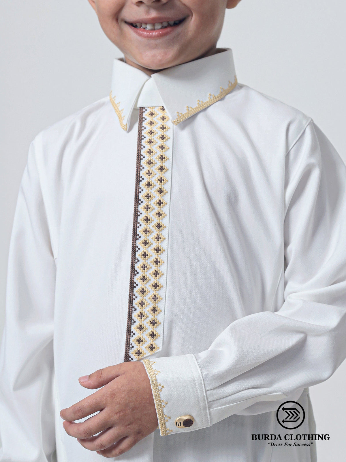 Kids Thobe 302 Off White