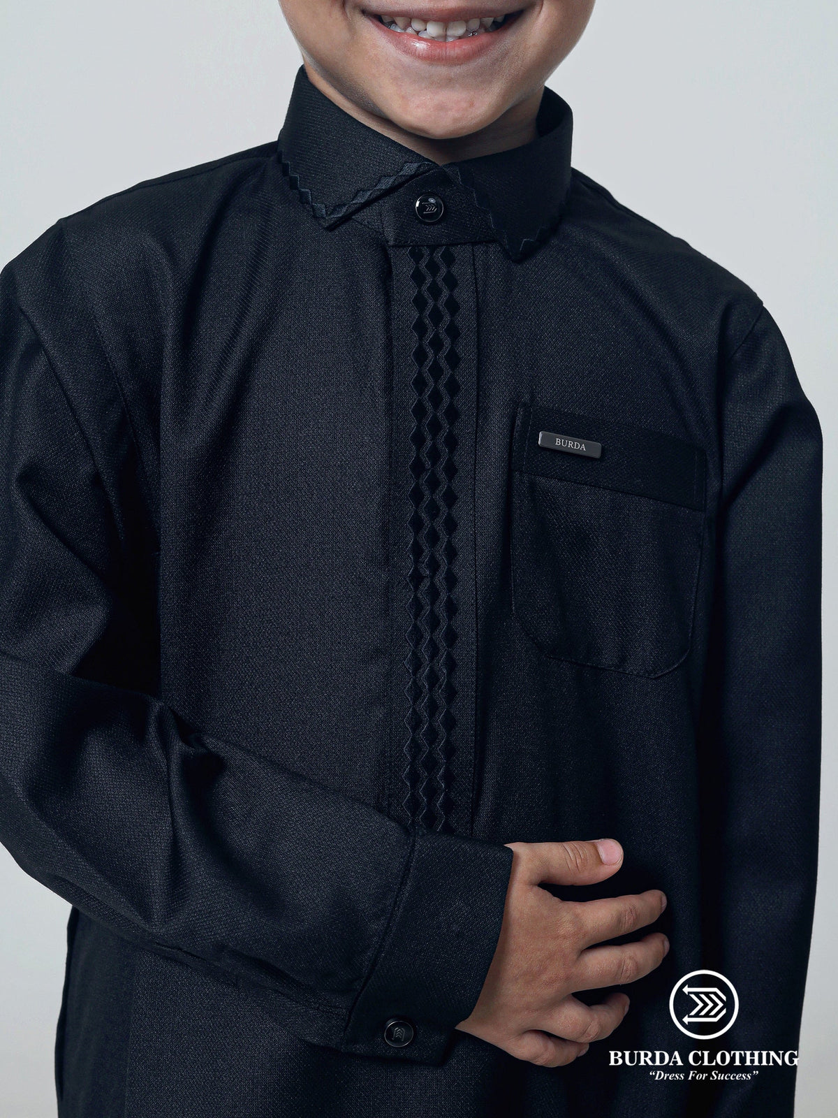 Kids Thobe 307 Black