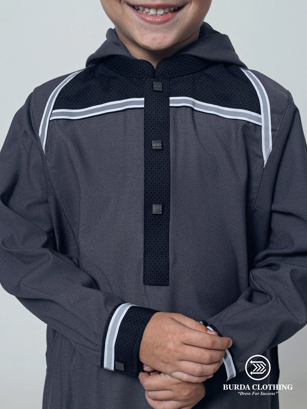 Kids Thobe 319 Gray
