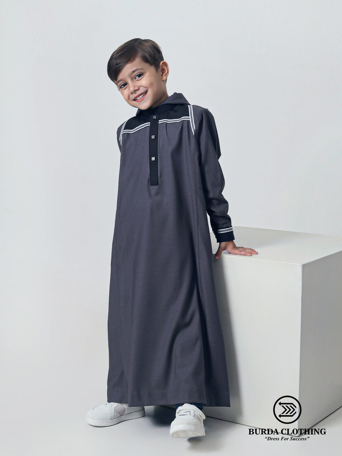 Kids Thobe 319 Gray