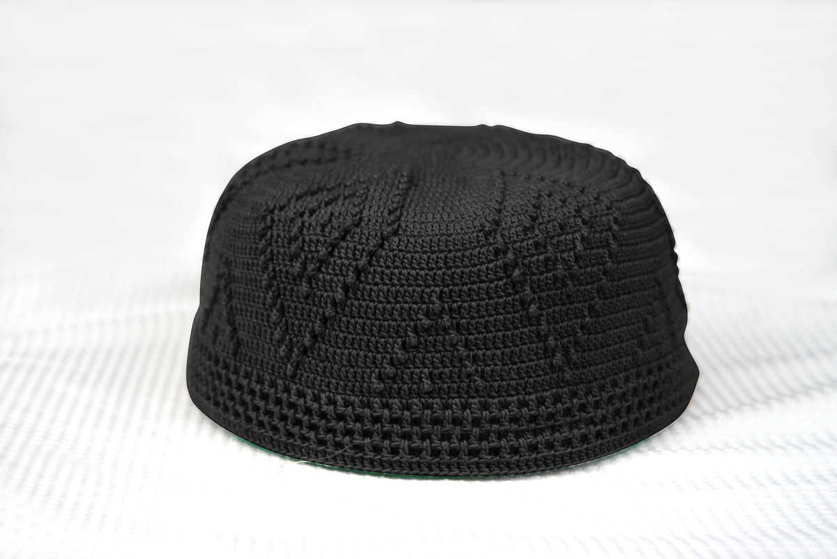 Skull Knit Cotton Kufi