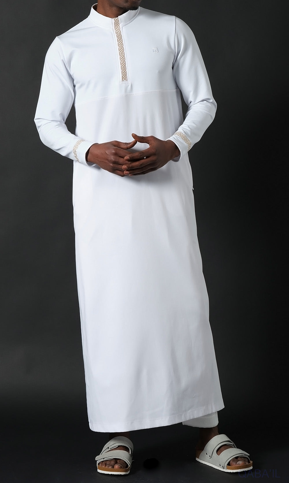 QL Qamis Prestige II en blanc