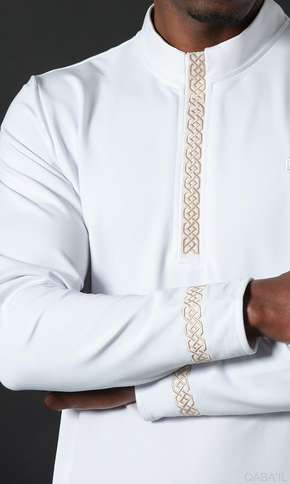 QL Qamis Prestige II en blanc